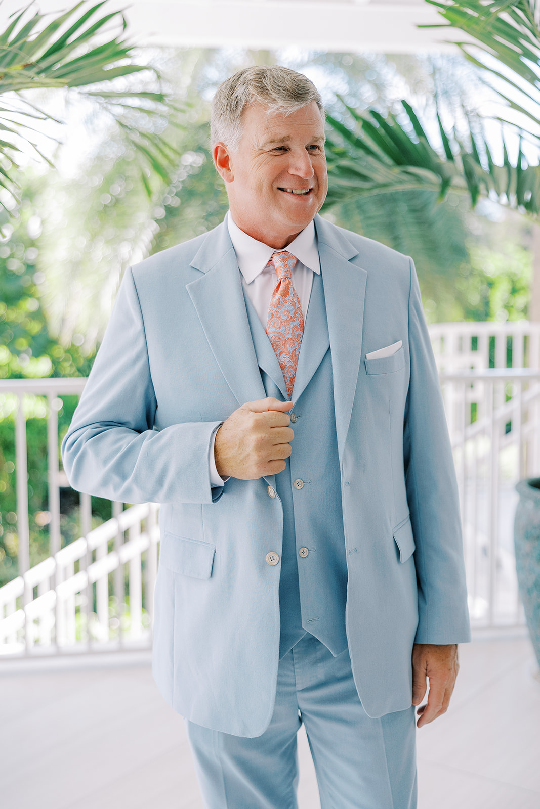 Groom portrait at Islamorada wedding