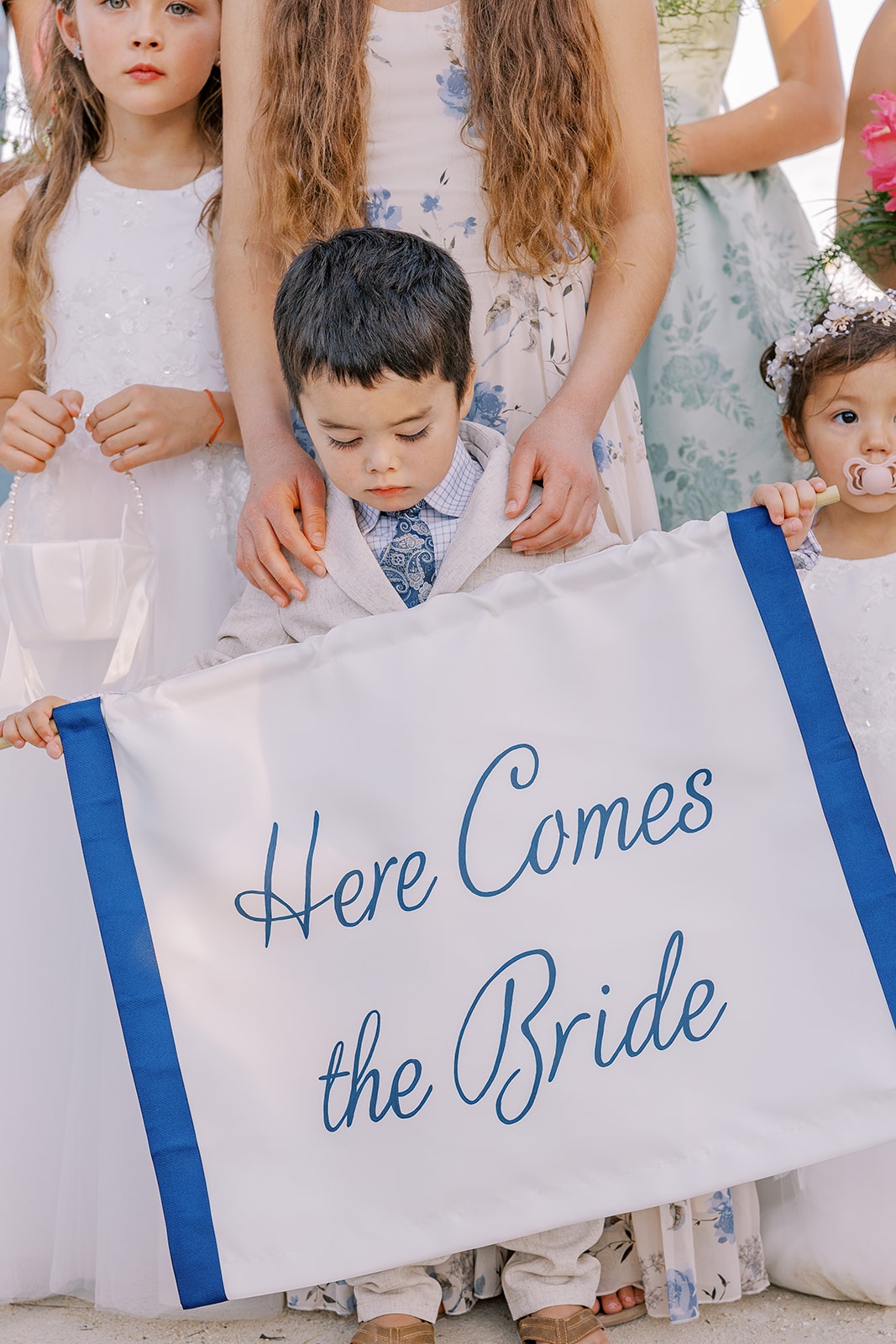 Ceremony detail at Islamorada wedding