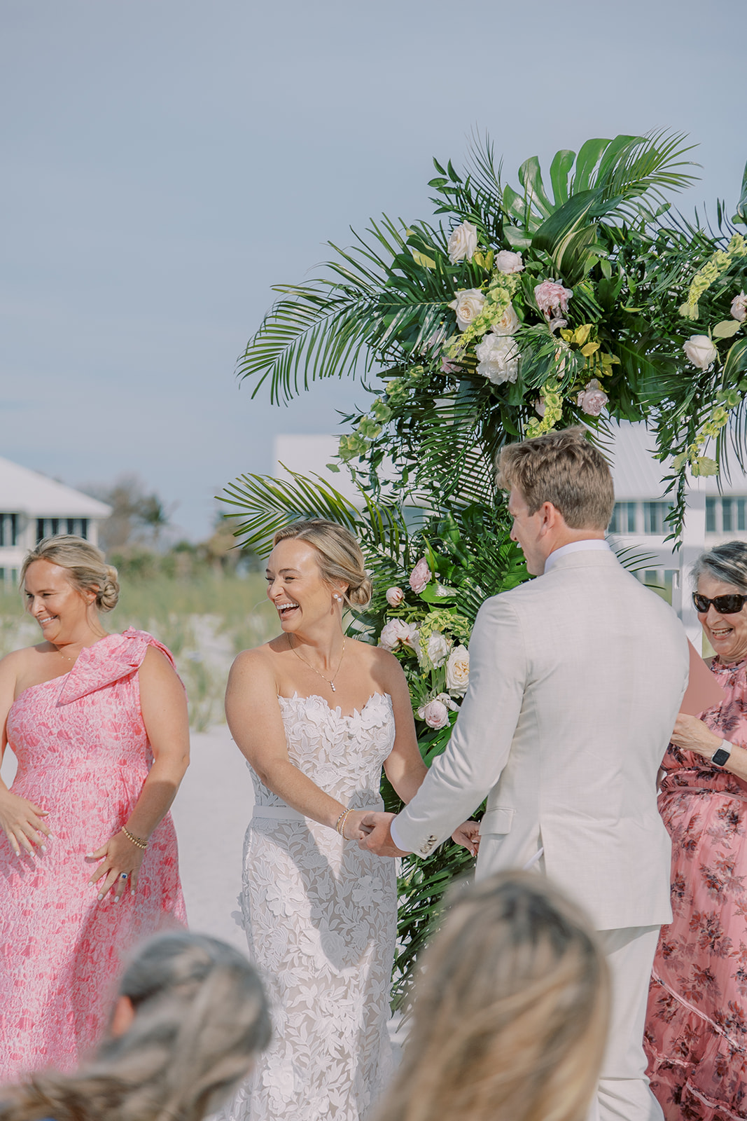Boca Grande wedding ceremony portraits